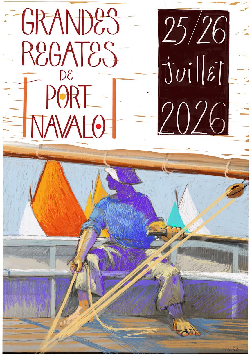 affiche fêtes port navalo juillet 2026